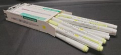 36 Zebra Mildliner Double Ended Markers Chisel & Bullet Tip Mild Yellow Wkt7-my