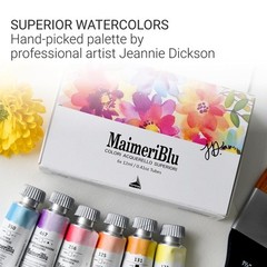 MaimeriBlu, Jeannie Dickson Artist Set, Watercolor Paint, 12ml Kitchen