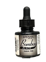 Dr. Ph. Martin’s Bombay Black India Ink 1 oz.