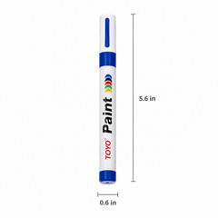 Tire Paint Marker Blue 12 Pack TOYO Waterproof Permanent Lettering Pen