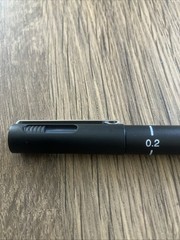 UNI-BALL Uni-Pin 0.2mm BLACK FINE LINE Drawing Pen NO: PIN 02-200 (PKT 6 PENS)