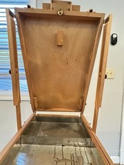 Jullian Vintage Wooden French Sketch Box Portable Easel, Made in France