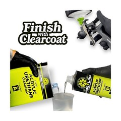LiME LiNE Brandywine Metal Flake Automotive Basecoat- No Reducer Needed, Read…