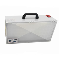 Foldable Built-in LED Lights Low Noise Portable Airbrush Paint Spray Booth Kit