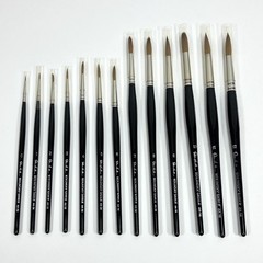 Daniel Smith Kolinsky Sable Watercolor Brush Set 0 1 2 3 4 5 6 7 8 9 10 11 12