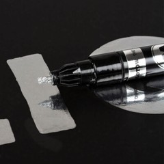 Molotow Liquid Chrome Pen Range – Metallic Silver Mirror Effect Pump Marker