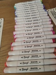 82pc Bianyo Classic Series Art Markers + Durable Carrying Case & Swatches