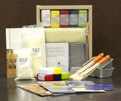 Professional Encaustic Paint Starter Kit – 14 Piece Set for Artists, Crafting &