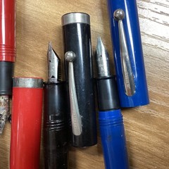 Vintage Drafting & Calligraphy Lot – Sheaffer Pen Set, Eagle Turquoise 6H Leads