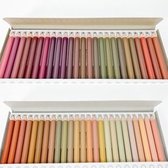 FELISSIMO 500 Colored Pencils Collection 25 x 20 Cases Set Used Japan
