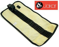 Jakar Artists Canvas Colour Pencil & Brush Wrap Roll Case Drawing Storage – 6632