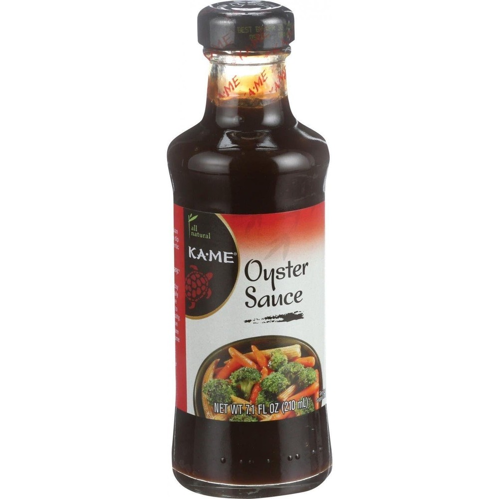 KA-ME Oyster Sauce 7.0 oz, Authentic Asian Ingredients and Flavors, Certified ,