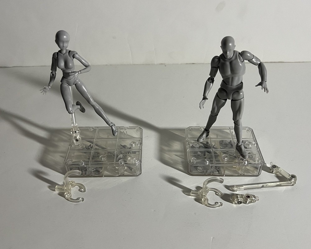 Great Condition S.H.Figuarts Body Kun & Body Chan Complete w/all accessories