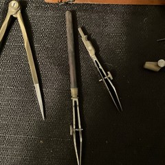 Antique/Vintage Drawing Drafting SET (Original wooden box)