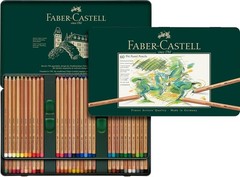 Pastel Pencils Faber Castell Pitt Tin 60 Count Artist Drawing Set