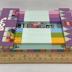 Lego Dots Stationery 6 Multicolor Markers Pens 40 Tiles Bricks Kids Building Toy