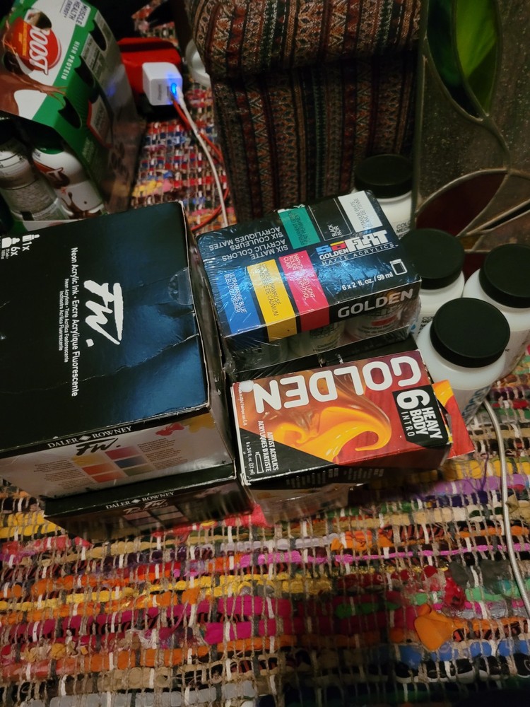 Lot Of Sealed Golden And Daler-Rowny Art Supplies