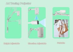 Art Projector for Tracing Drawing Painting,Wireless Projection for Desktop Wall