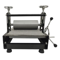 Upgrade Portable Press Printmaking Machine 30x50cm Adjust Tabletop Slab Roller