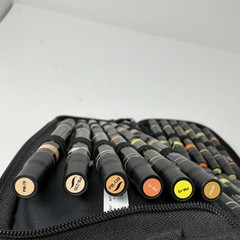 Prismacolor Premier 24 Dual Tip Art Markers Set Brush Chisel W/ Case Tested #4