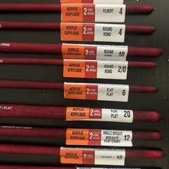 Princeton Velvetouch Pro Acrylic Paint Brushes! Lot of 20 ! NEW/FREE SHIP! A25