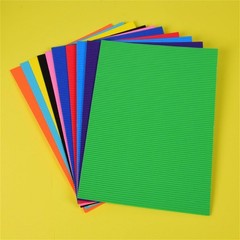 10 Sheets A4 8.3×11.7 Inch Colored Corrugated Cardboard Sheets Paper for DIY Cra