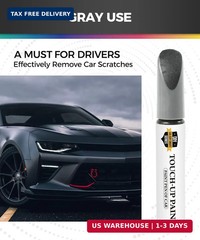 Paint, Car Scratch Remover Pen, Car Paint Pen for Erase Car Scratches (Gray)