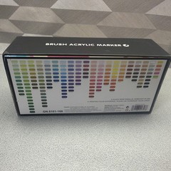 Guangna Acrylic Paint Brush Marker Flexible Tip 168 Pcs ( NEW OTHER )