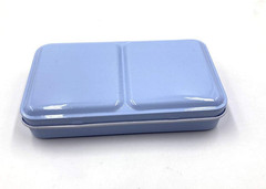 Travel Artist Empty Watercolor Tins Box Palette Paint Case,Small Colorful Tin wi