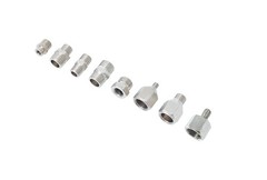 9PCS Airbrush Adapter Kit for Compressor Hose Spray Gun G1/8 G1/4 M5 Connectors