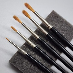Winsor & Newton Series 7 Size #’s 000, 1, 2, 3, 4 Kolinsky Finest Sable Brush