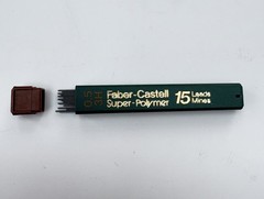 Faber-Castell Super Polymer 2B, 3H, 4H 0.5mm Leads Job Lot x 3 Germany