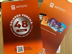 Artisto Premium Colored Pencils, Quality 3.8mm Soft Core Leads, Rich & Vibran…