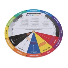 13cm Diameter Tattoo Color Wheel Chart Prevent Discoloration Tattoo Pigment Mixi