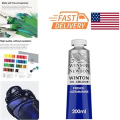 French Ultramarine Oil Paint 6.75oz Tube Lightfast and Durable for Art Projects