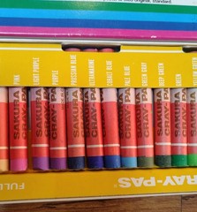 Sakura Cray-Pas Standard 25 Oil Pastels Vintage Spectrum Set Japan VTG Prop Art