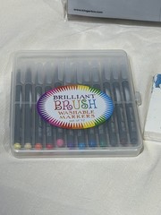 KingArt 48 Brush Pens ArtSkills 100 Colored Pencils Art Supply Lot New