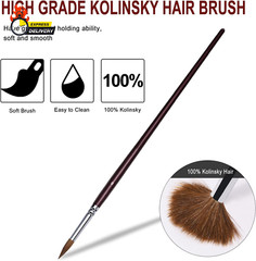 Kolinsky Watercolor Brush Set Pure Kolinsky Sable Hair Pointed round Art Paintbr