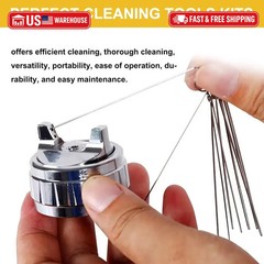 Set of Paint Gun Cleaning Kit, Dirt Jet Remove Cleaner, Airbrush Cleaning Kit wi