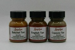 Angelus Acrylic Leather Paint Waterproof Sneaker Paint 1oz – 82 Colors Available
