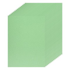 20 Sheet A4 Glitter Emerald Green Card Stock, 8″x11″ Paper for DIY Crafts