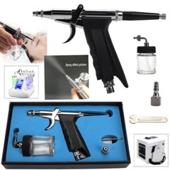 Airbrush Compressor Kit Spray Gun Set Paint Air Brush For Cake Decorating Tattoo
