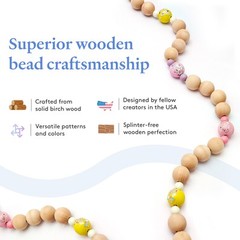 Unfinished Wooden Ball Beads 2-1/2″ Diameter, 5/8″ Hole | Woodpeckers