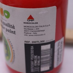 Primo Flow-Control Cap Tempera Paint Matte Red 300ml 200TL300