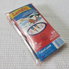 17 Laurentien Colored Pencils Sharpened Original Package Faber Castell Canada