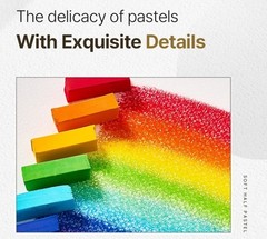 MPS-48 MUNGYO Soft Half Pastel 48 Colors Long-Lasing Vivid Color For Artists