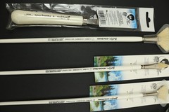 Lot of 12 Bob Ross Landscape Paint Brushes & Knives