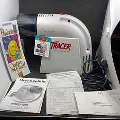 Vintage 1994 Artograph Tracer Projector 10X Enlarging W/Box & Manual Works RAD