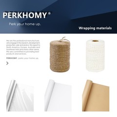 PerkHomy Brown Kraft Paper Roll 17.5″ x 1,200″ (100′) for x 100′,