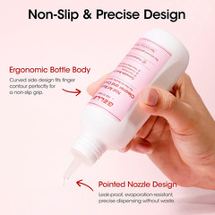 130Ml Nail Brush Cleaner and Conditioner, Rose Oily Formula Acrylic Brush Cleane